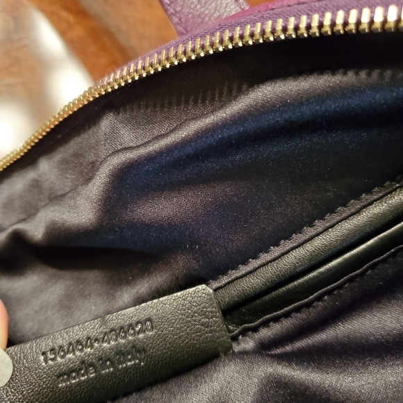 SOLD ⚜ Yves Saint Laurent purple leather Muse bag - Picture 8 of 8